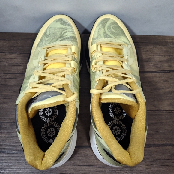 Nike Kyrie 8 Citron Tint Leopard Yellow Men's Size 14 Women's 15.5 DJ6017-800 - Picture 7 of 14